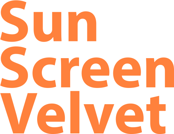 SUN SCREEN VELVET LOGO